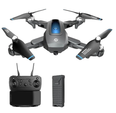 Fly High, Capture More – 4K GPS Drone Adventure Awaits! Color: Black  Front Right