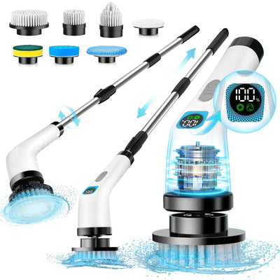Spin Away Dirt – Deep Clean Made Effortless. Color: White, Original
`Focal Point: Front Right, Front Center