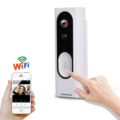 Never Miss a Visitor – Smart Doorbell with Intercom. Color: Black, White, Silver Focal point: Front Right, Front Left, Front Center